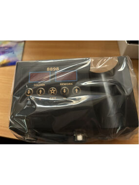 8898 Portable Solder Station & SMD Rework 2 in 1 Never Been Used Digital Display